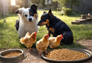 can chicken eat dog food?